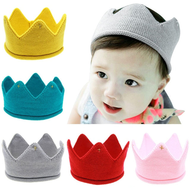 New Cute Baby Boys Girls headband fashion Crown